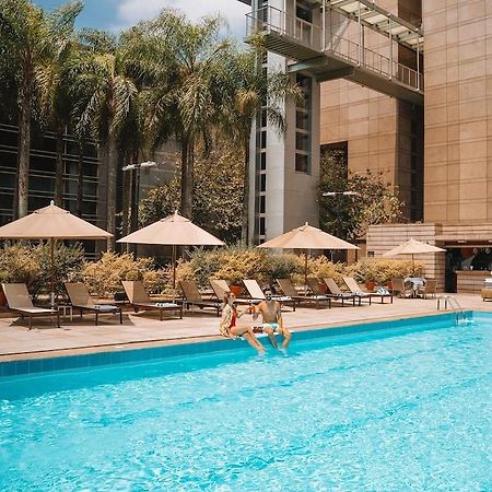 Hotel Grand Hyatt São Paulo Exterior foto The pool at the hotel