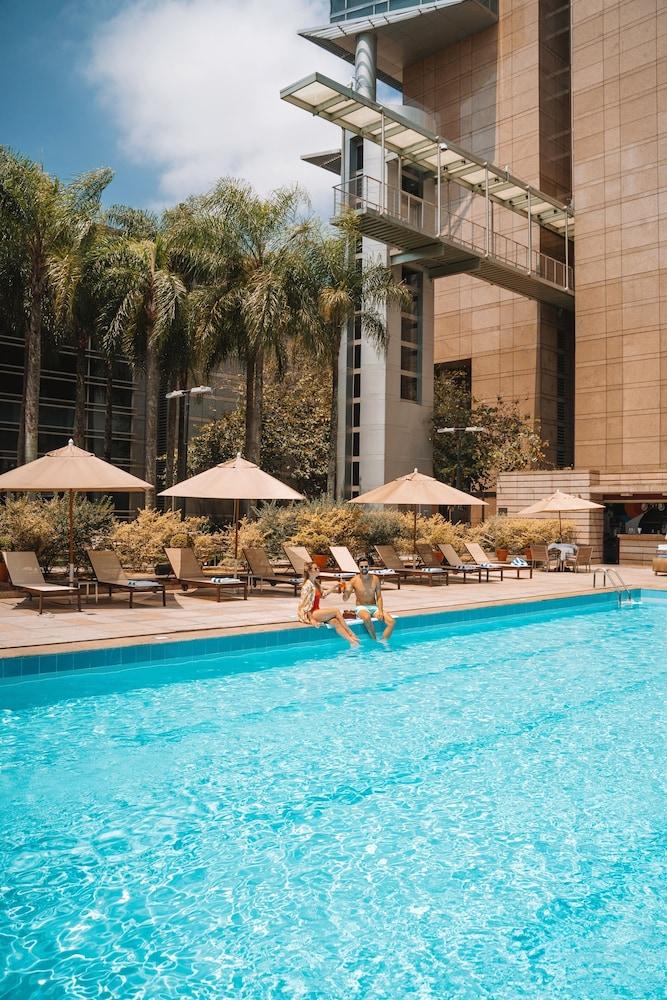 Hotel Grand Hyatt São Paulo Exterior foto The pool at the hotel
